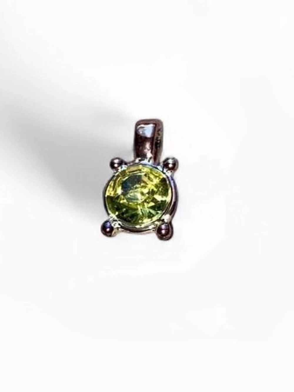 Green Birthstone Pendant